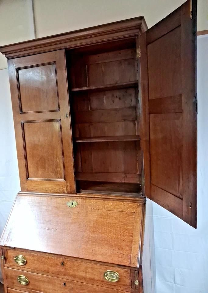 Antique Georgian Bureau Bookcase photo 850.0