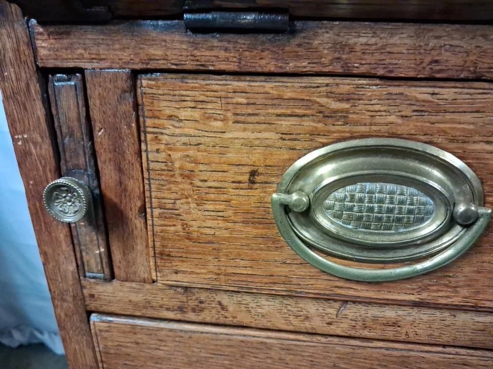 Antique Georgian Bureau Bookcase photo buy