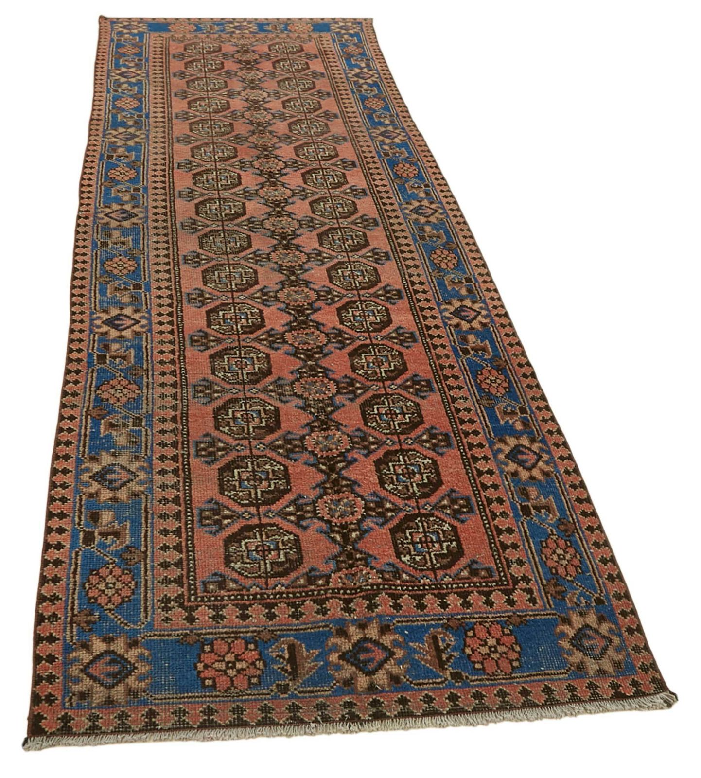 Vintage Hand Knotted Runner Rug 105 Cm X 327 Cm photo furniture