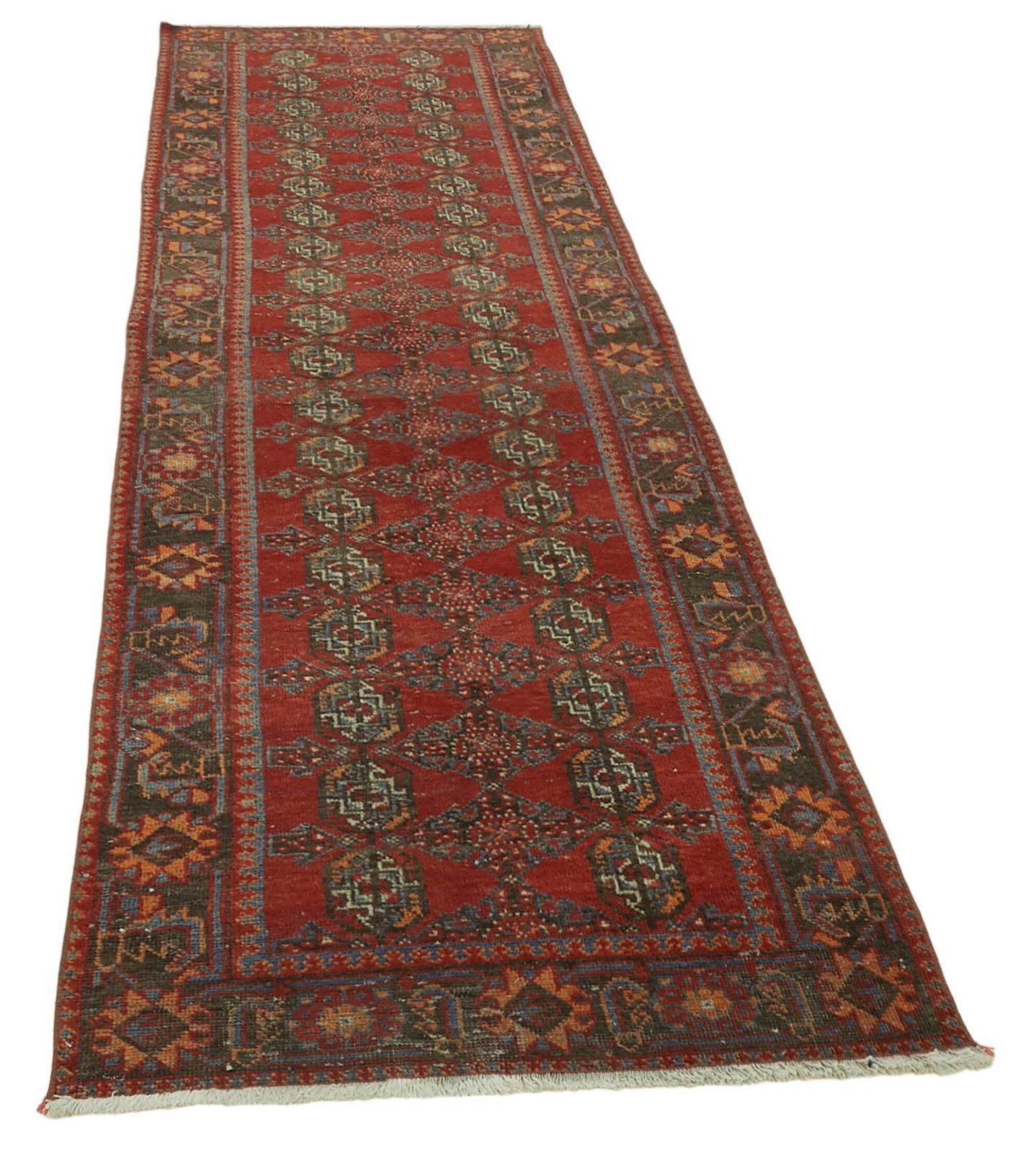 Vintage Hand Knotted Runner Rug 100 Cm X 320 Cm photo furniture
