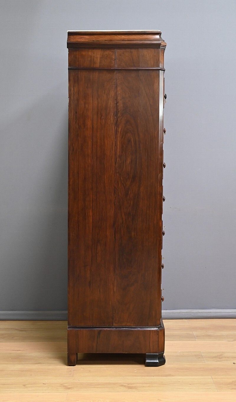photo furniture Rosewood Weekly Secretary – Late 19th Century