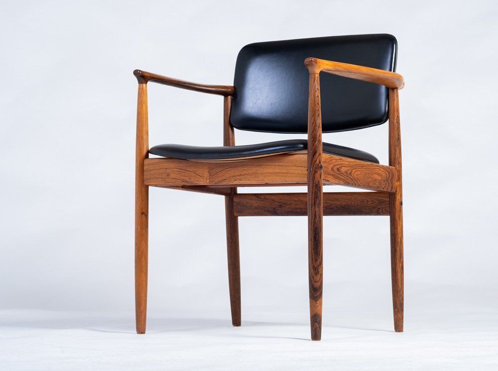 Danish Armchair In Rosewod, 1960s photo 817.0