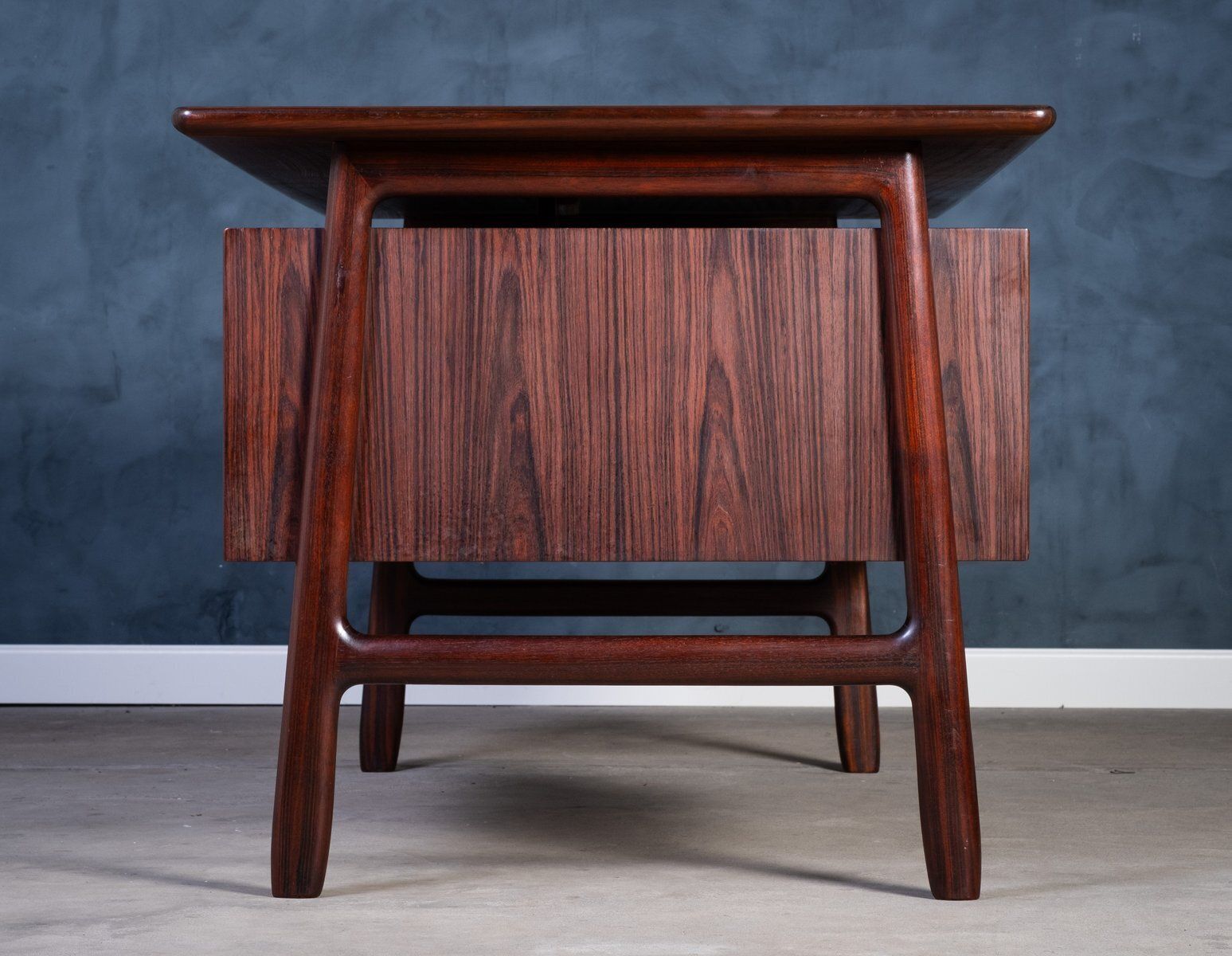 Rosewood Desk By Gunni Omann For Omann Jun Møbelfabrik, 1960s photo vintage