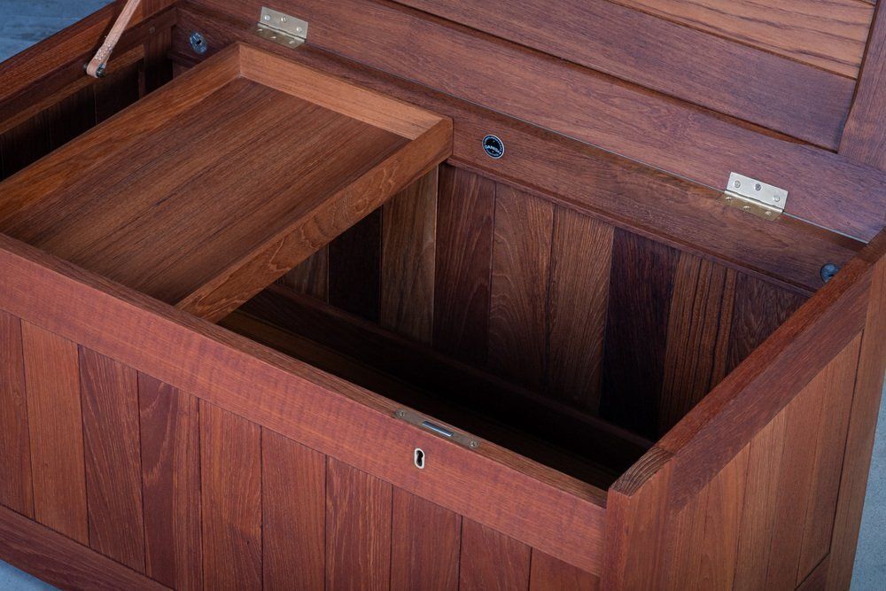 Teak Chest By O. Schjøll & B. K. For Randers Møbelfabrik, Denmark, 1960s photo vinterior