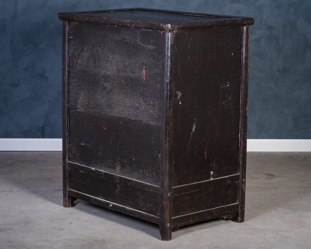 Antique Chinese Medicine Cabinet, 1930s photo vintage