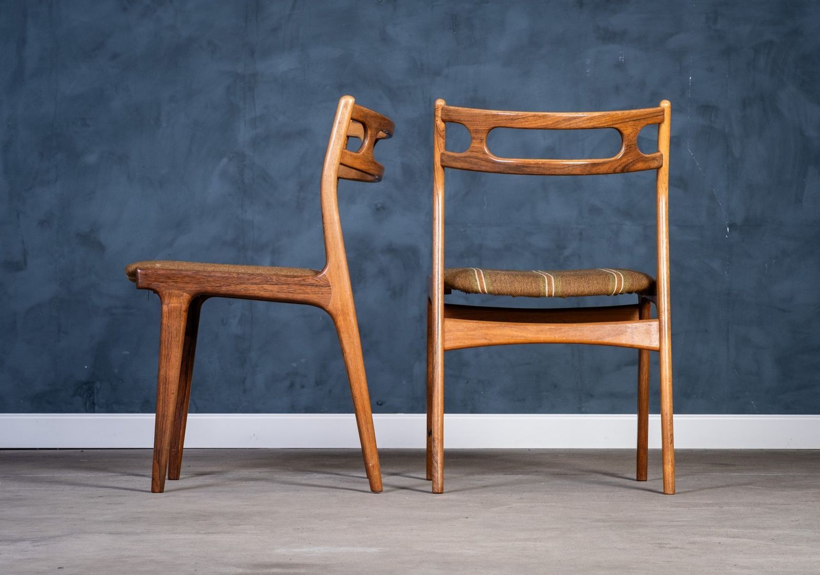Model 138 Eetkamerstoelen Van Johannes Andersen Voor Uldum Møbelfabrik, Jaren 1960, Set Van 4 photo for sale