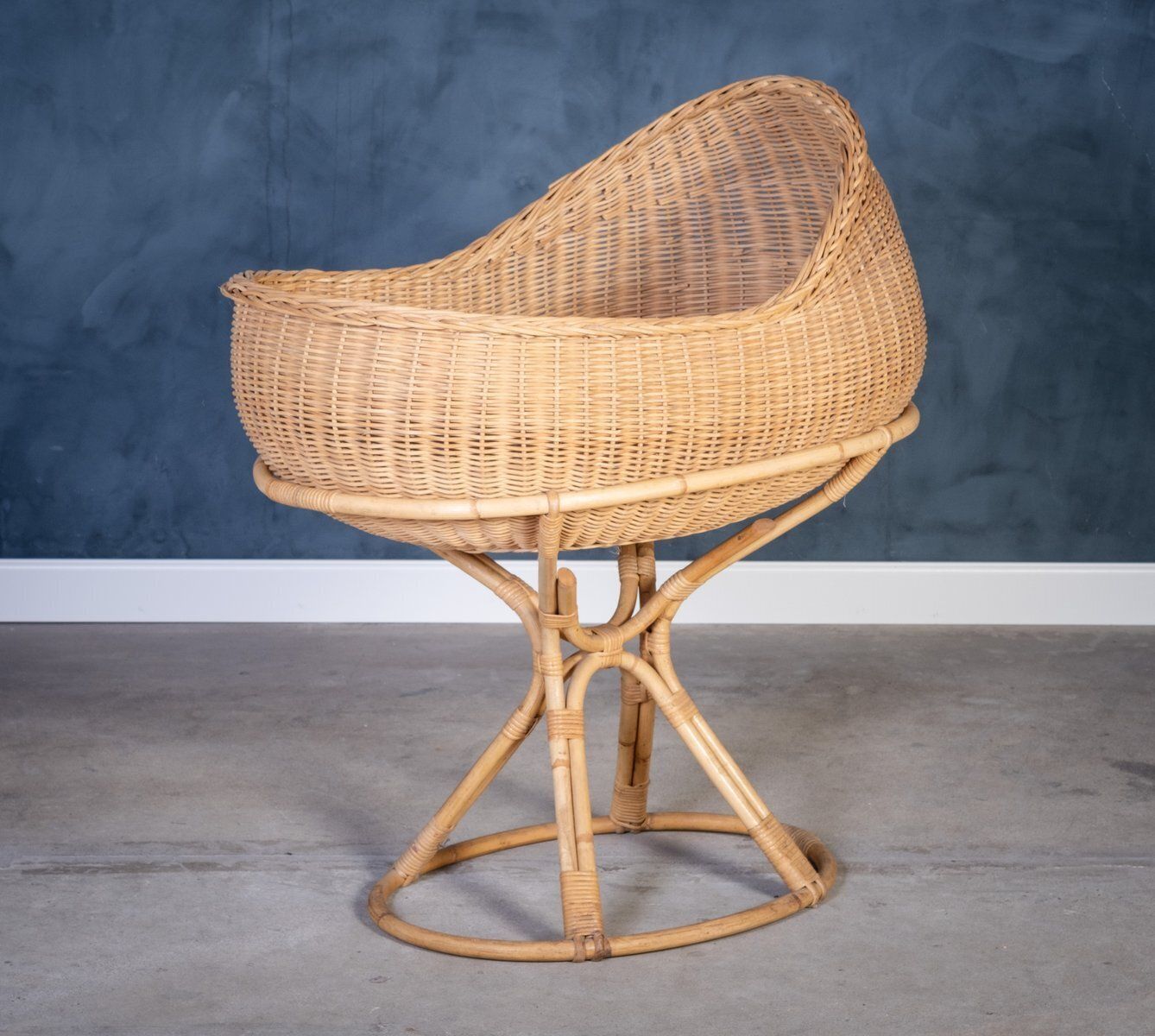 Vintage Baby Cradle By Elin & Jarl Heger, 1960s photo for sale