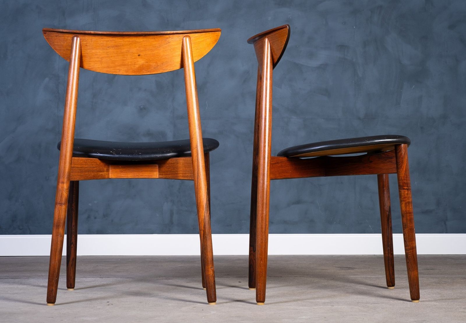 Vintage Danish Rosewood Chairs By Kurt østervig For K.P. Furniture, 1960s, Set Of 6 photo 3839.0
