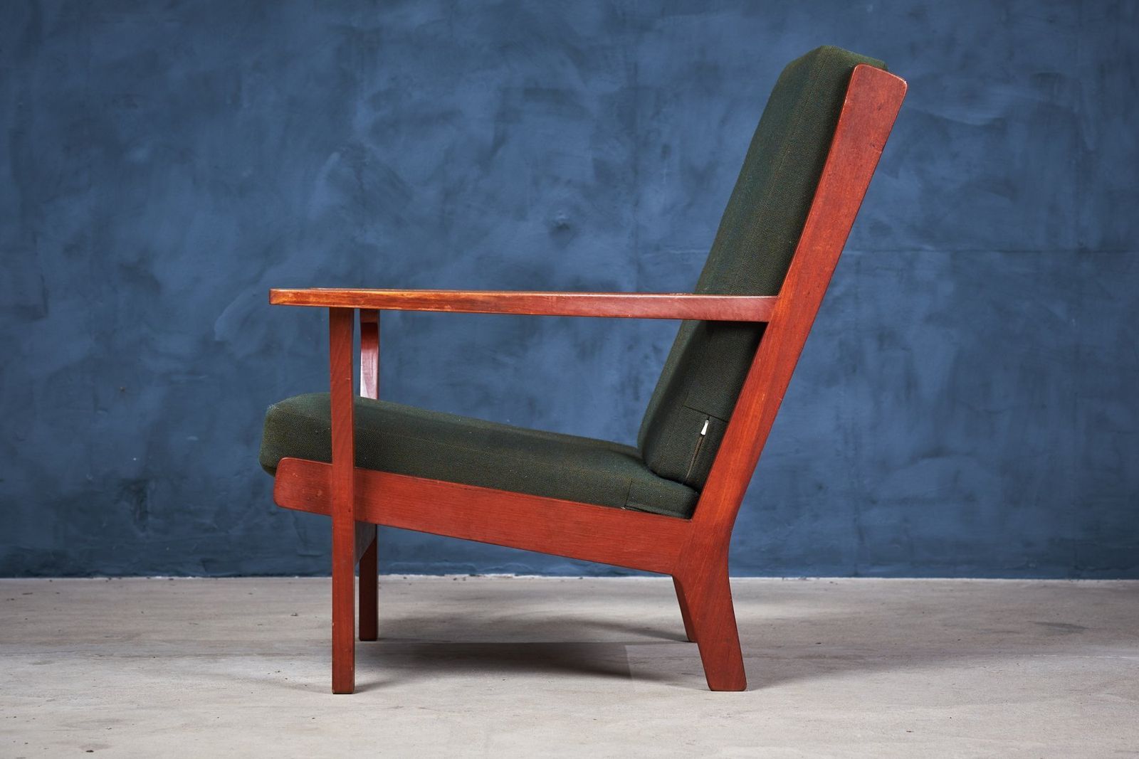 Vintage Deense Teakhouten Stoel Van Hans J. Wegner Voor Getama, Ca. Jaren 1950 photo 2304.0