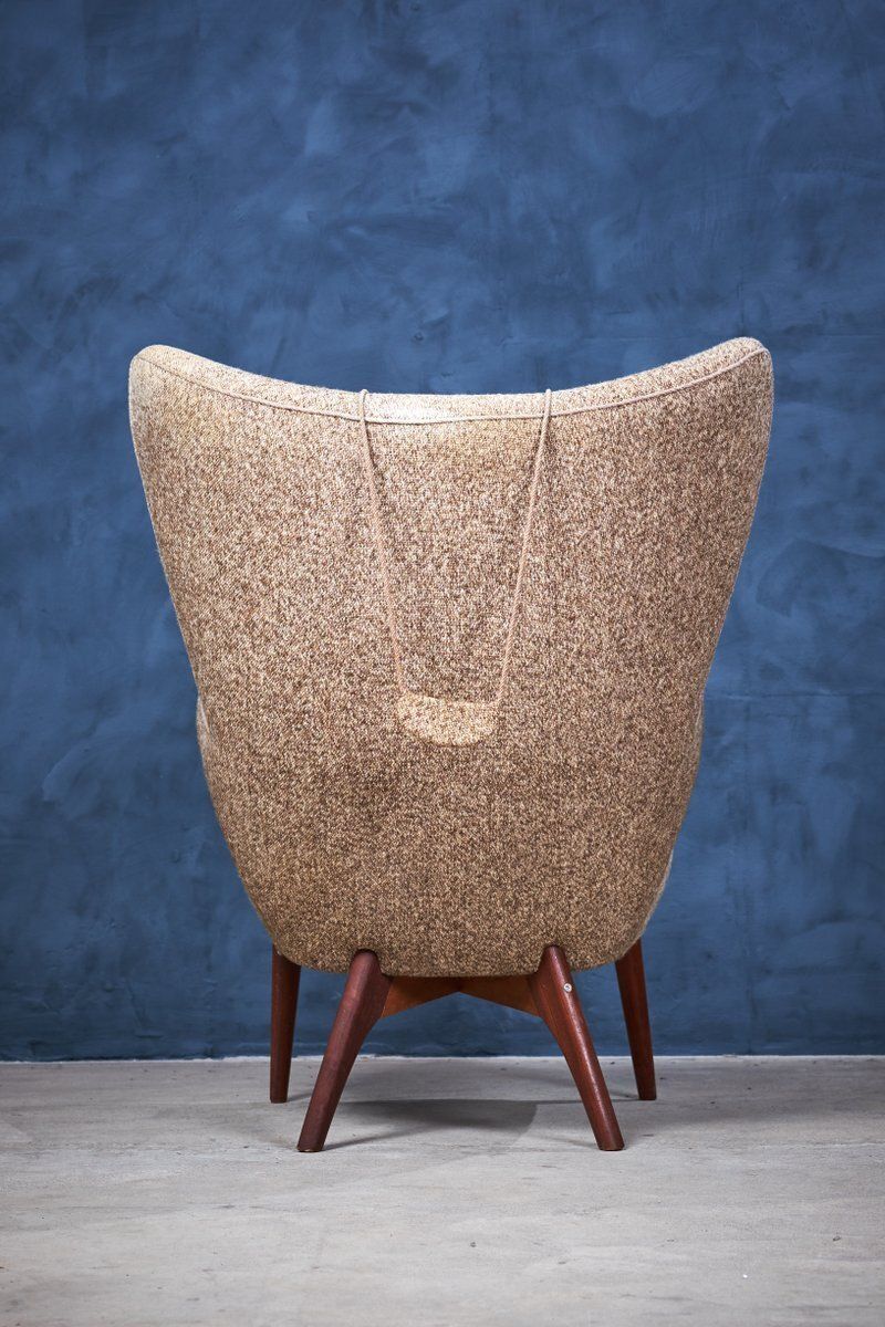 Vintage Danish Lounge Chair In The Style Of Hans Wegners, 1960s photo 4272.0