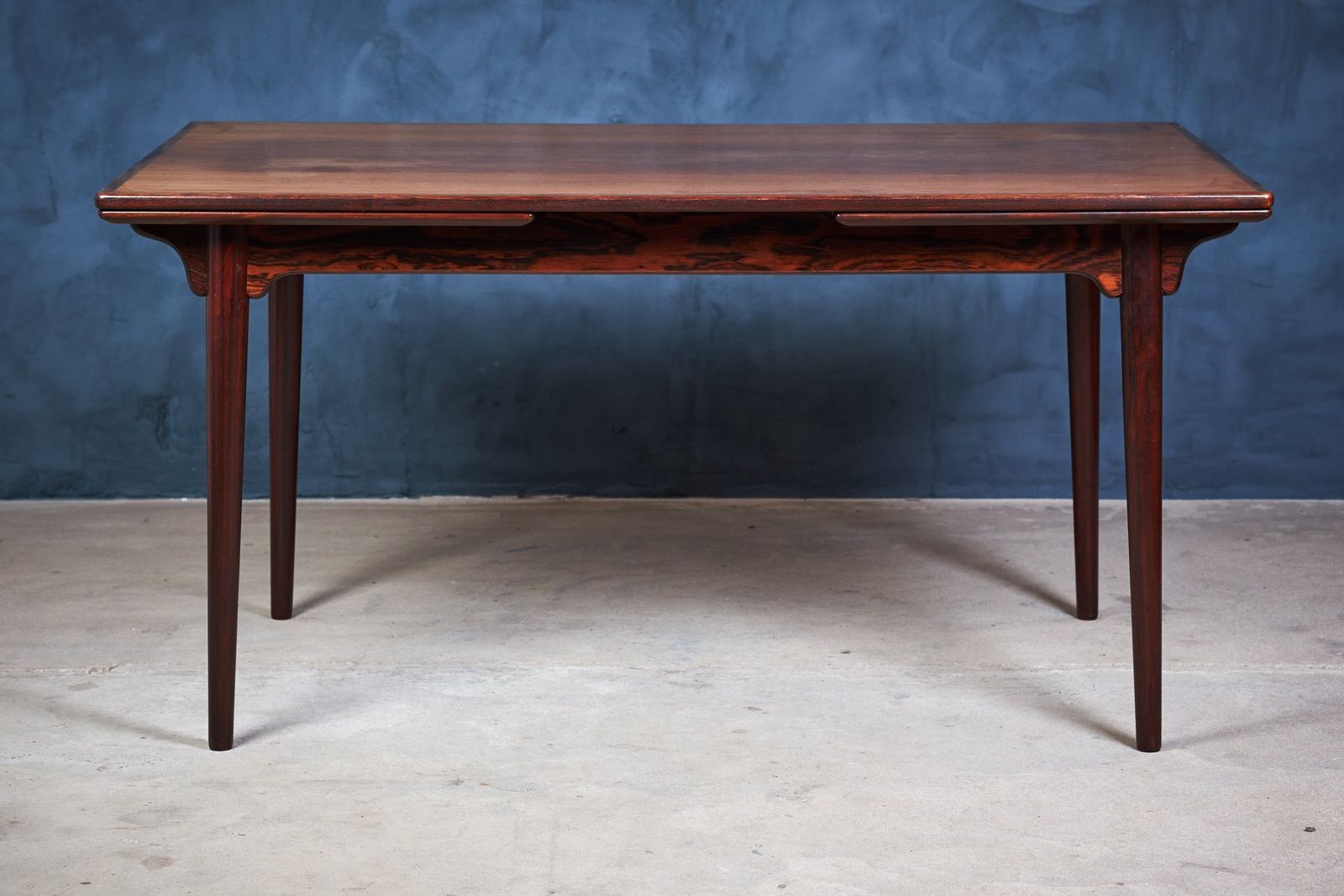Rosewood Dining Table By Gunni Omann For Omann Jun Møbelfabrik, 1960s photo for sale