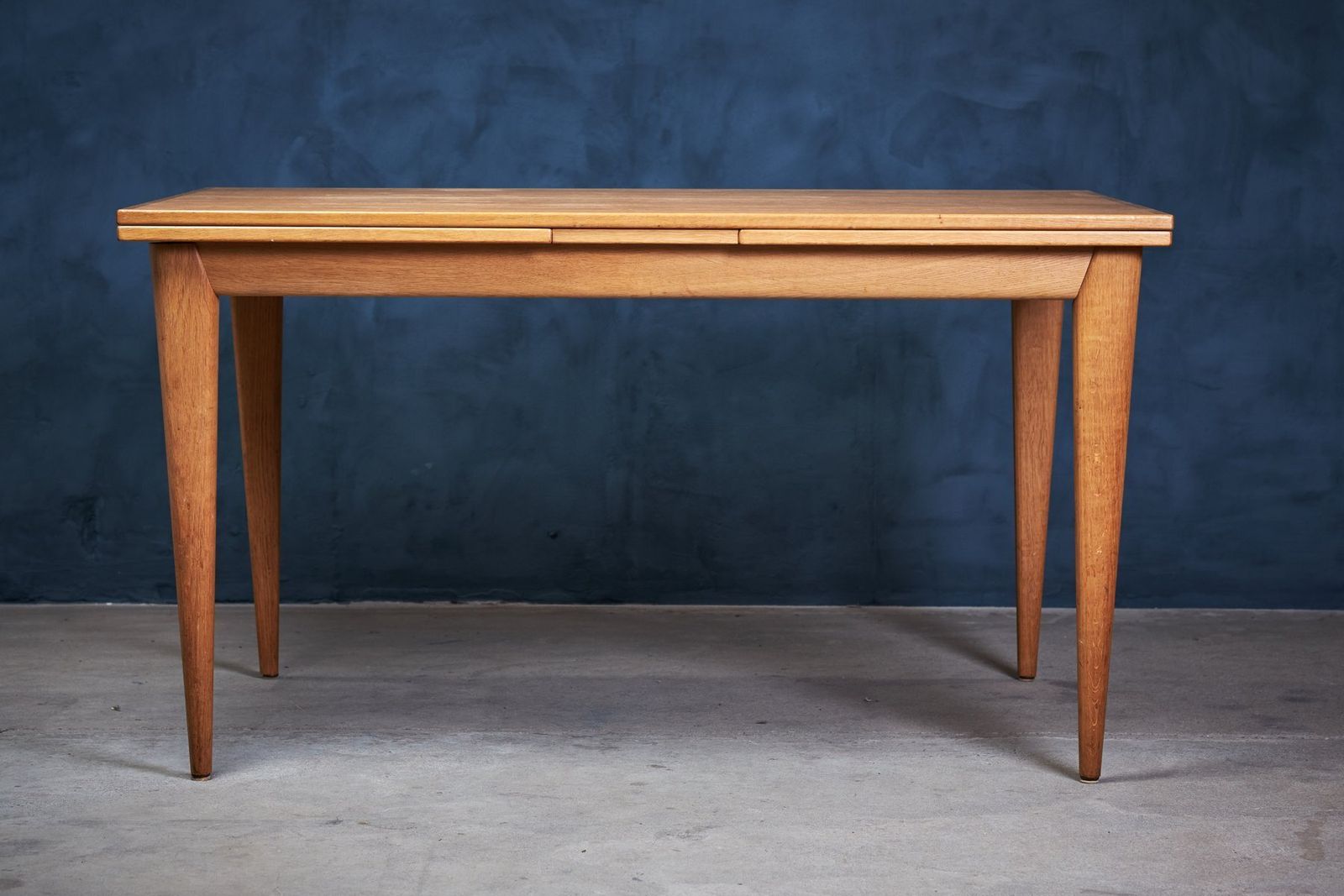 Uitschuifbare Eiken Eettafel Van N.O. Møller, Ca. Jaren 1960 photo for sale