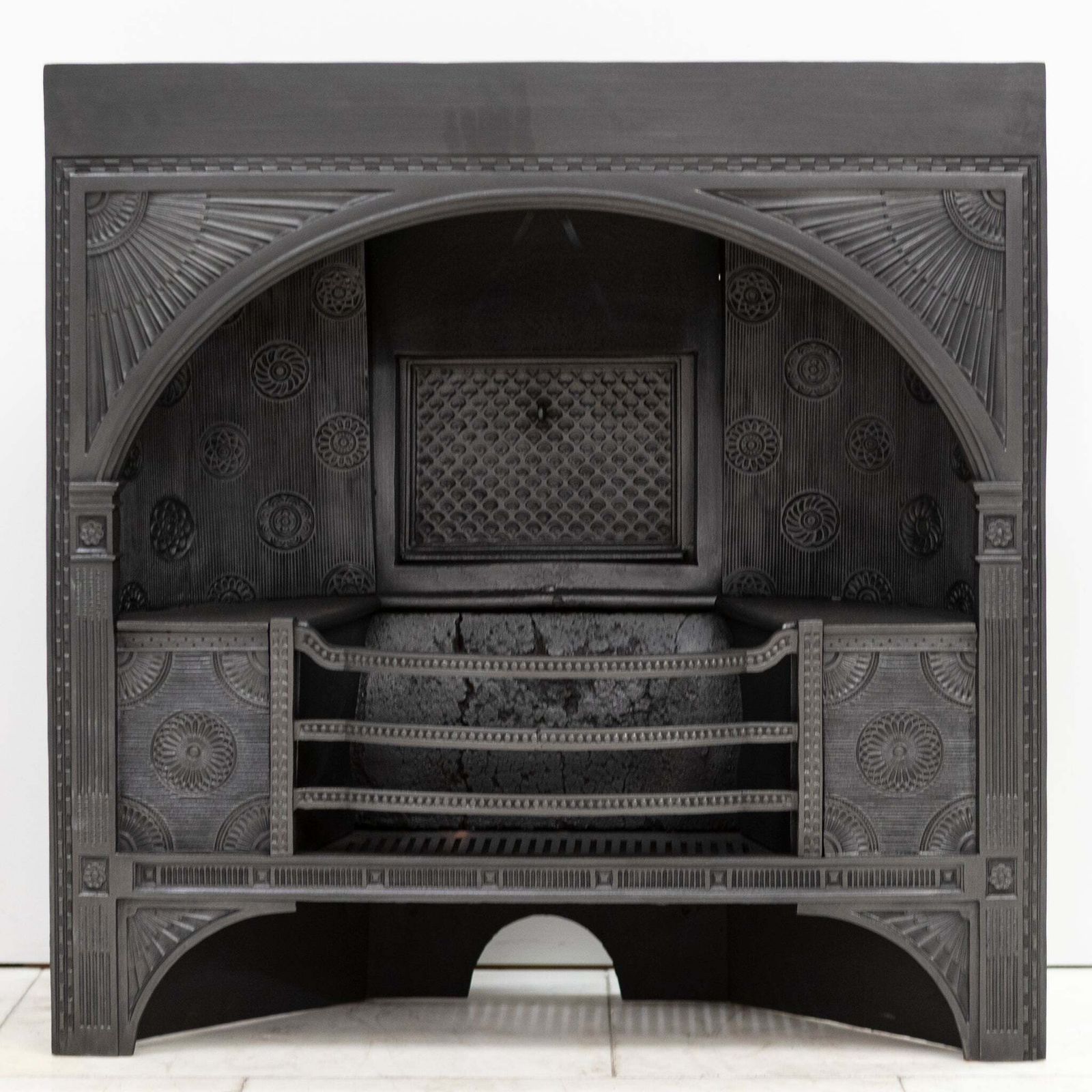 photo furniture Antique Thomas Jeckyll For Barnard & Bishop Cast Iron Insert