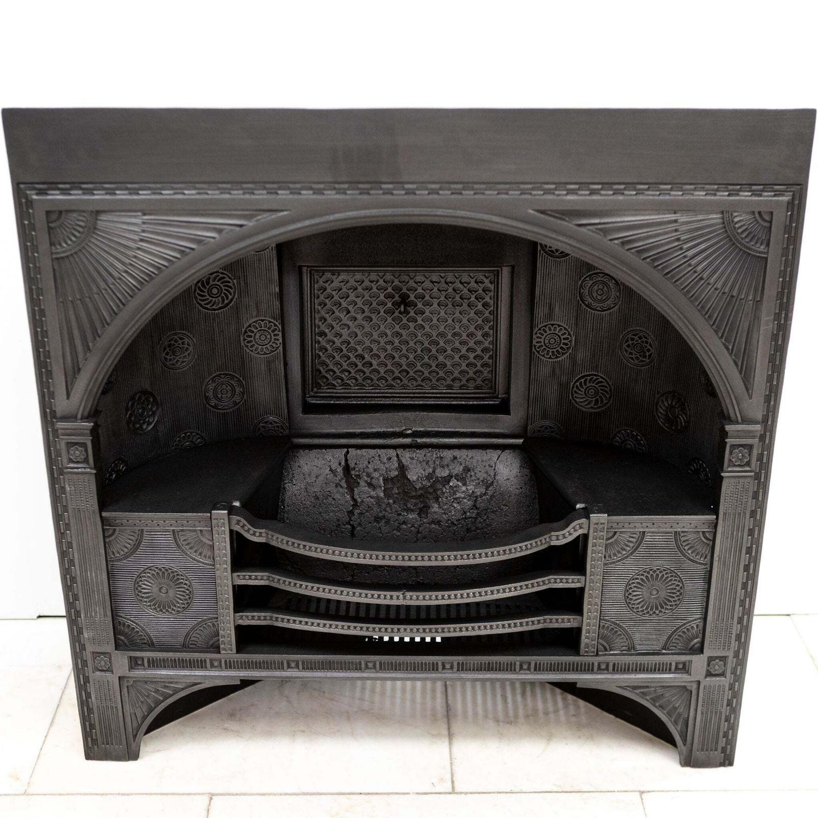 Home Fixtures Antique Thomas Jeckyll For Barnard & Bishop Cast Iron Insert photo