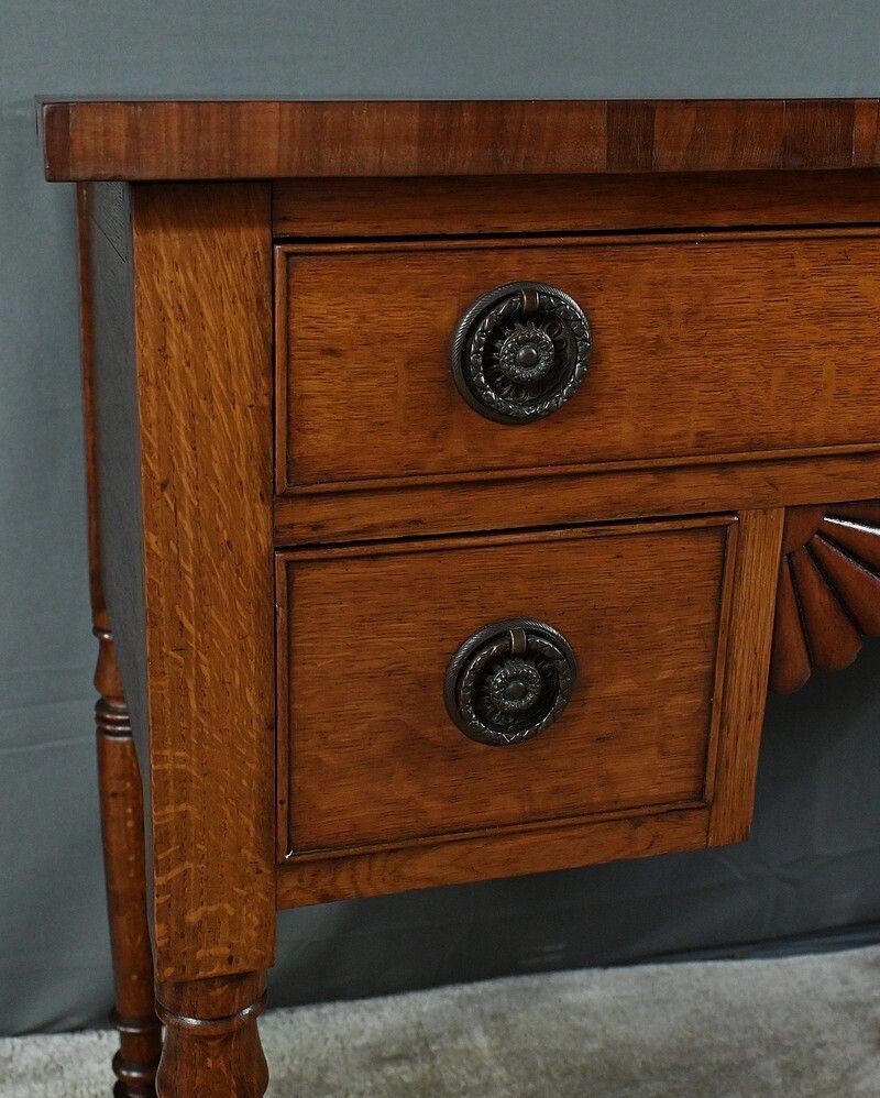 Small Oak Desk, Victorian Period, England – Late 19th Century photo buy