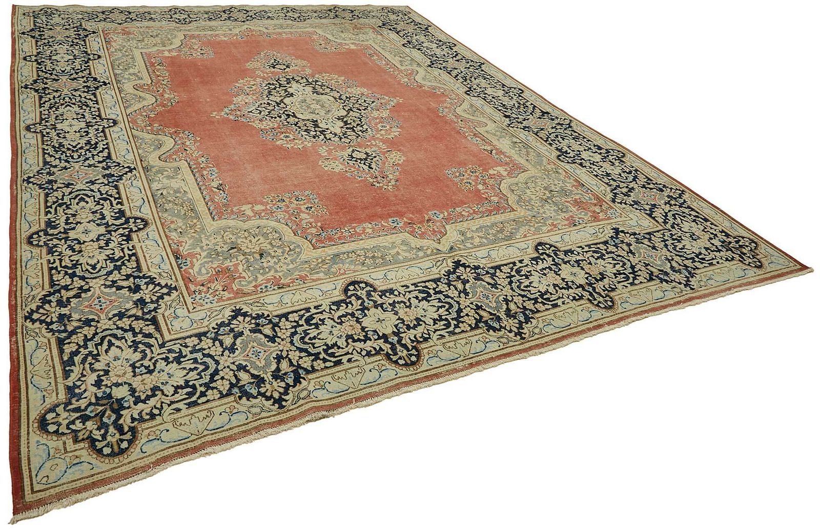 10x13 Hand Knotted Vintage Rug   49451 photo furniture
