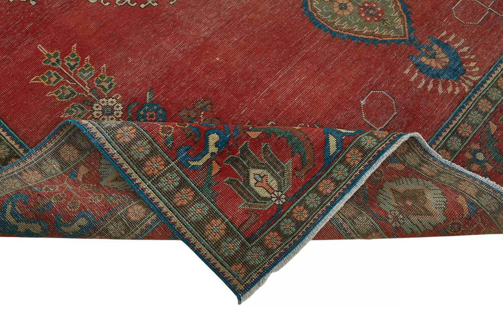 Large Vintage Hand Knotted Area Rug 291 Cm X 384 Cm photo vinterior