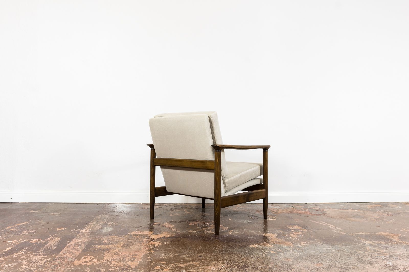 Vintage Club Chair "Gfm 142" Designed By Edmund Homa, Gfm, Poland, 1960’s photo Furniture