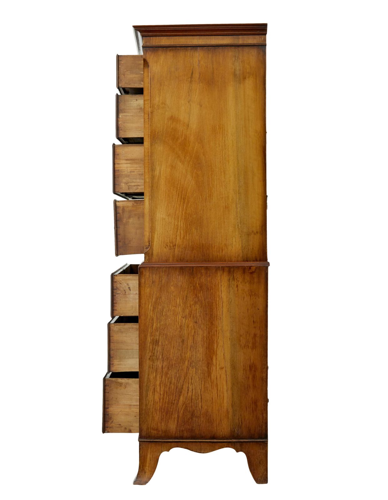 Late Georgian 19th Century Walnut Chest On Chest photo vinterior