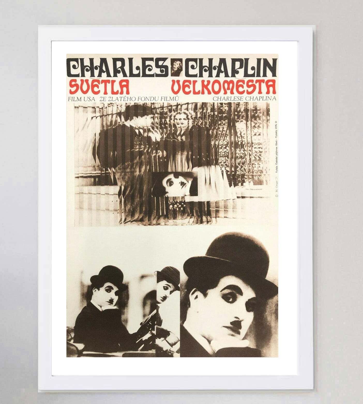 City Lights (Czech)  Original Vintage Poster photo for sale