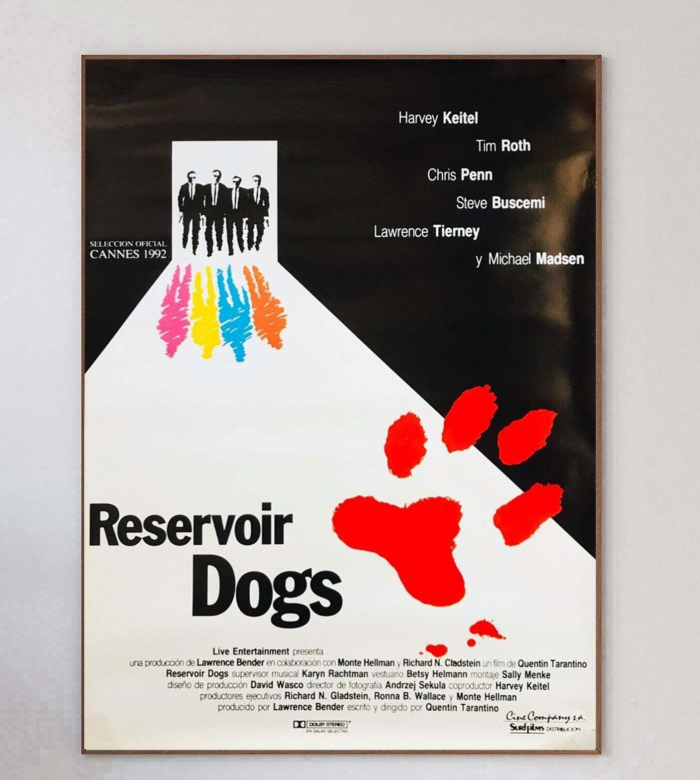 Reservoir Dogs (Spanish)  Original Vintage Poster photo 524.0