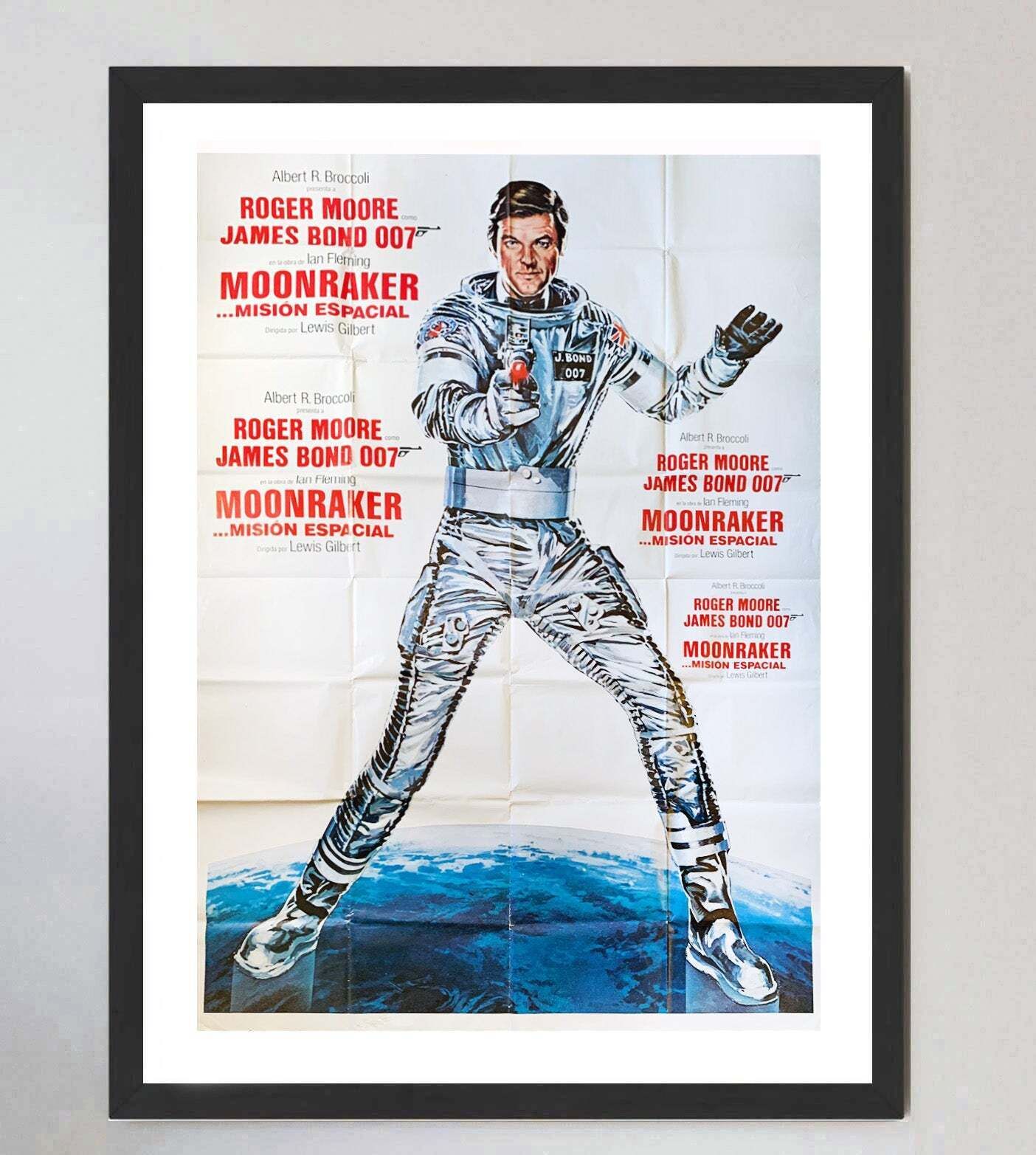 Moonraker (Spanish) Original Vintage Poster photo furniture