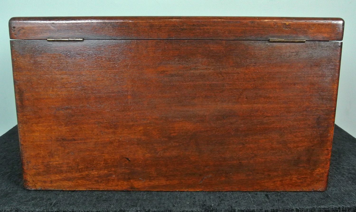 Early Victorian Teak Document Box/Chest C. 1850 photo furniture