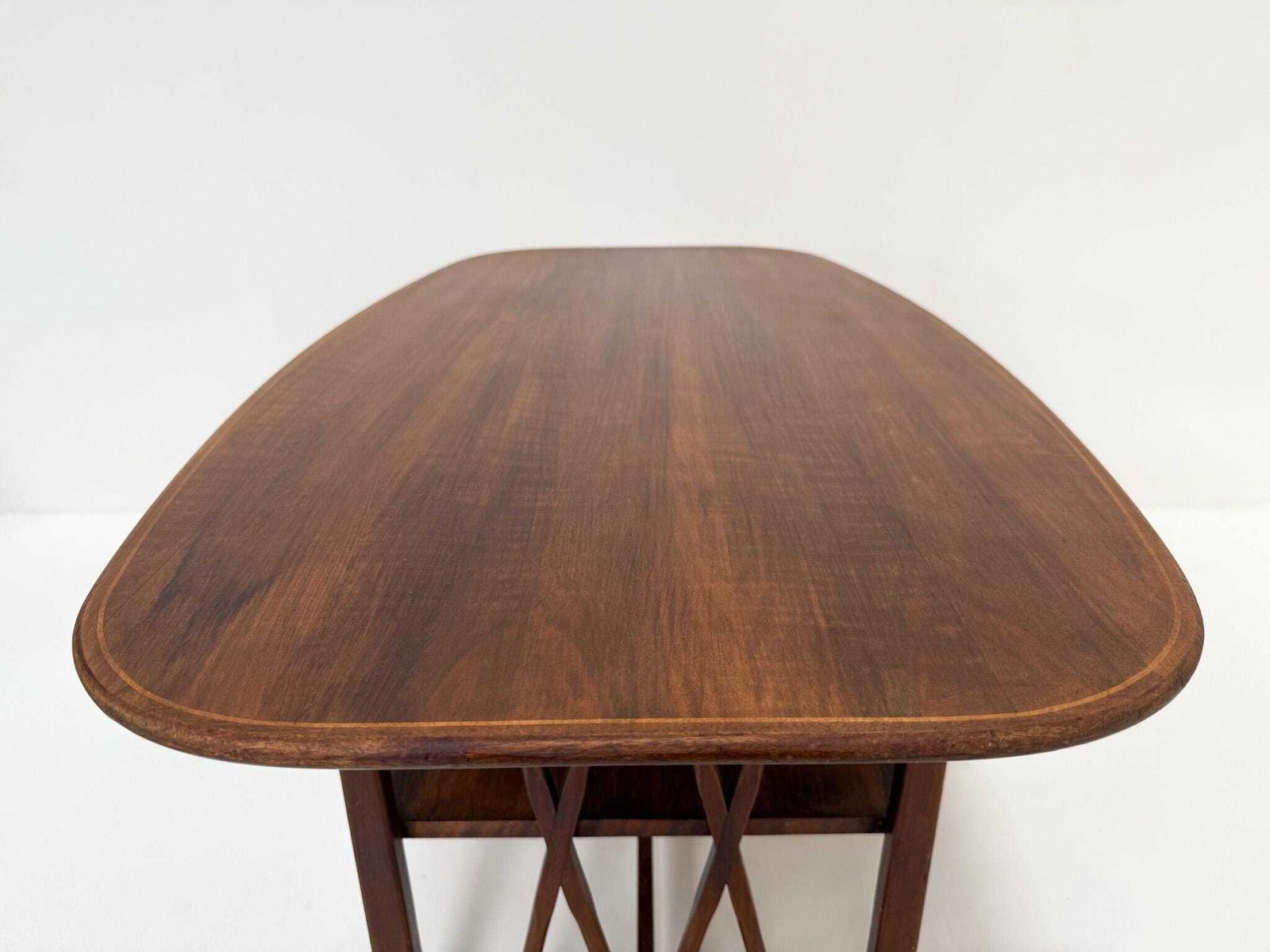 Mid Century Wooden Coffee Table By A.A. Patijn For Zijlstra Joure, 1950s photo vintage