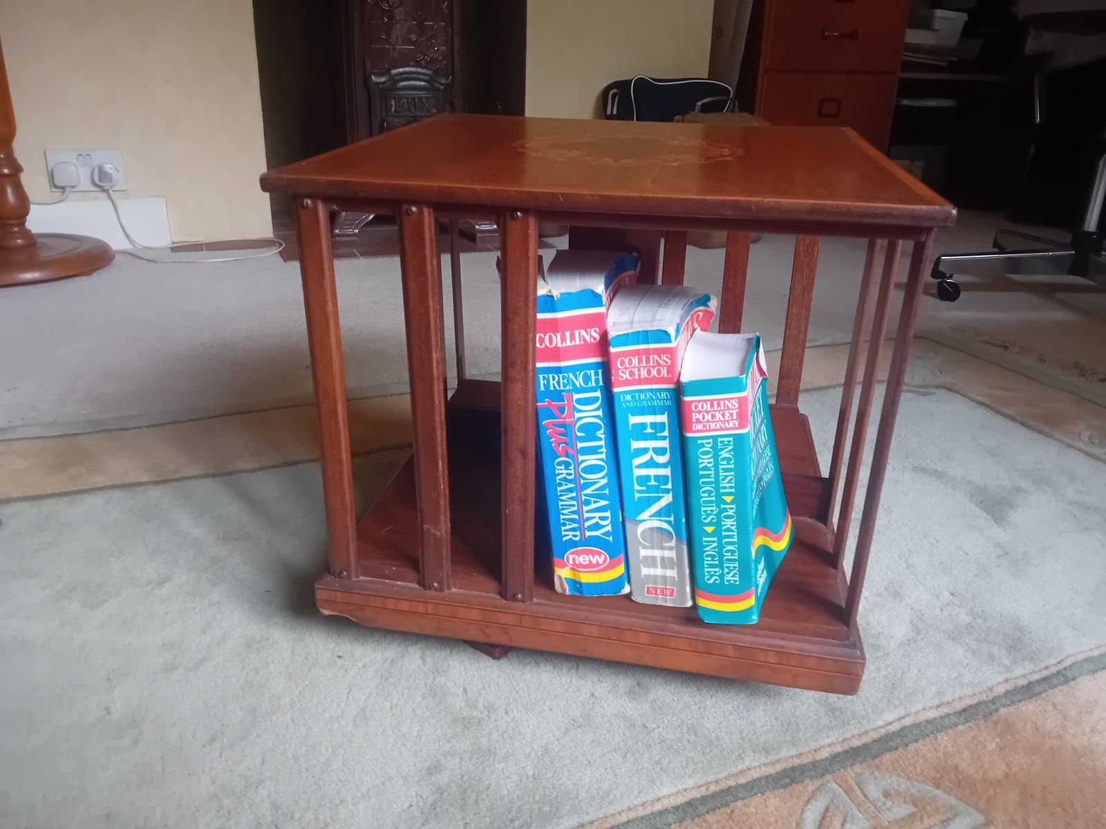Revolving Antique Book Stand photo Furniture