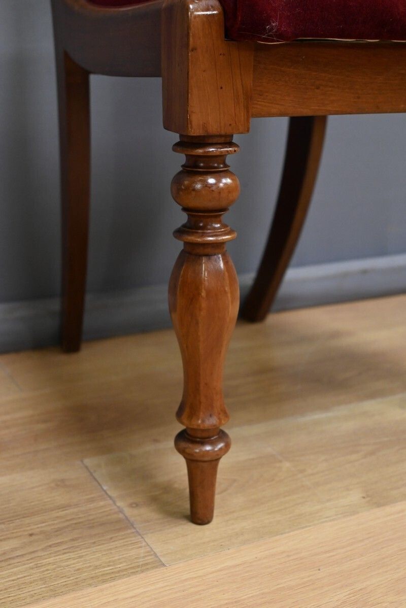 photo vinterior Set Of 5 Victorian Mahogany Chairs, England – Part 2, 19th Century