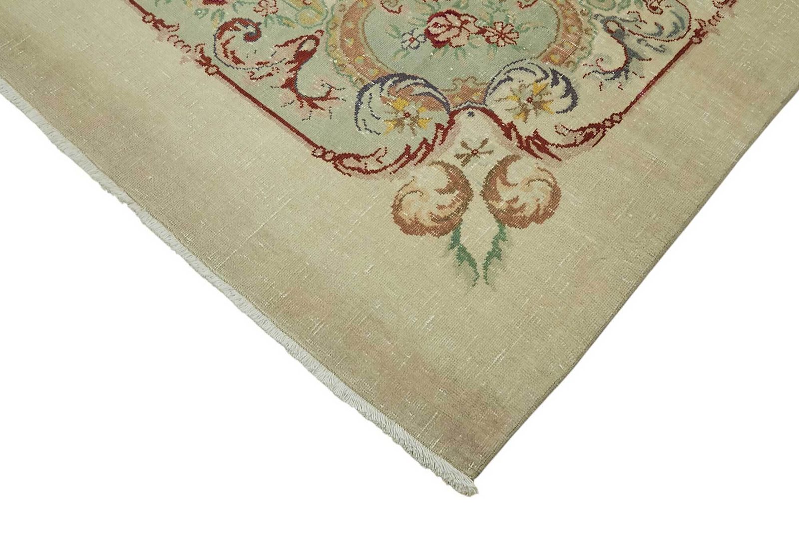 Handmade Vintage Hand Knotted Rug 286 Cm X 400 Cm photo Textiles