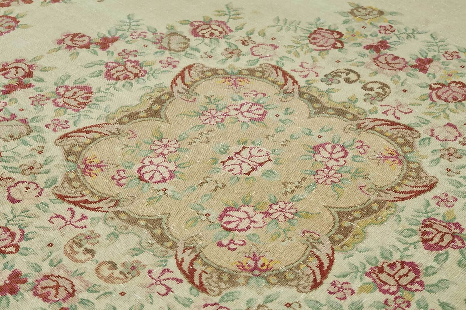 Handmade Vintage Hand Knotted Rug 286 Cm X 400 Cm photo 2723.0