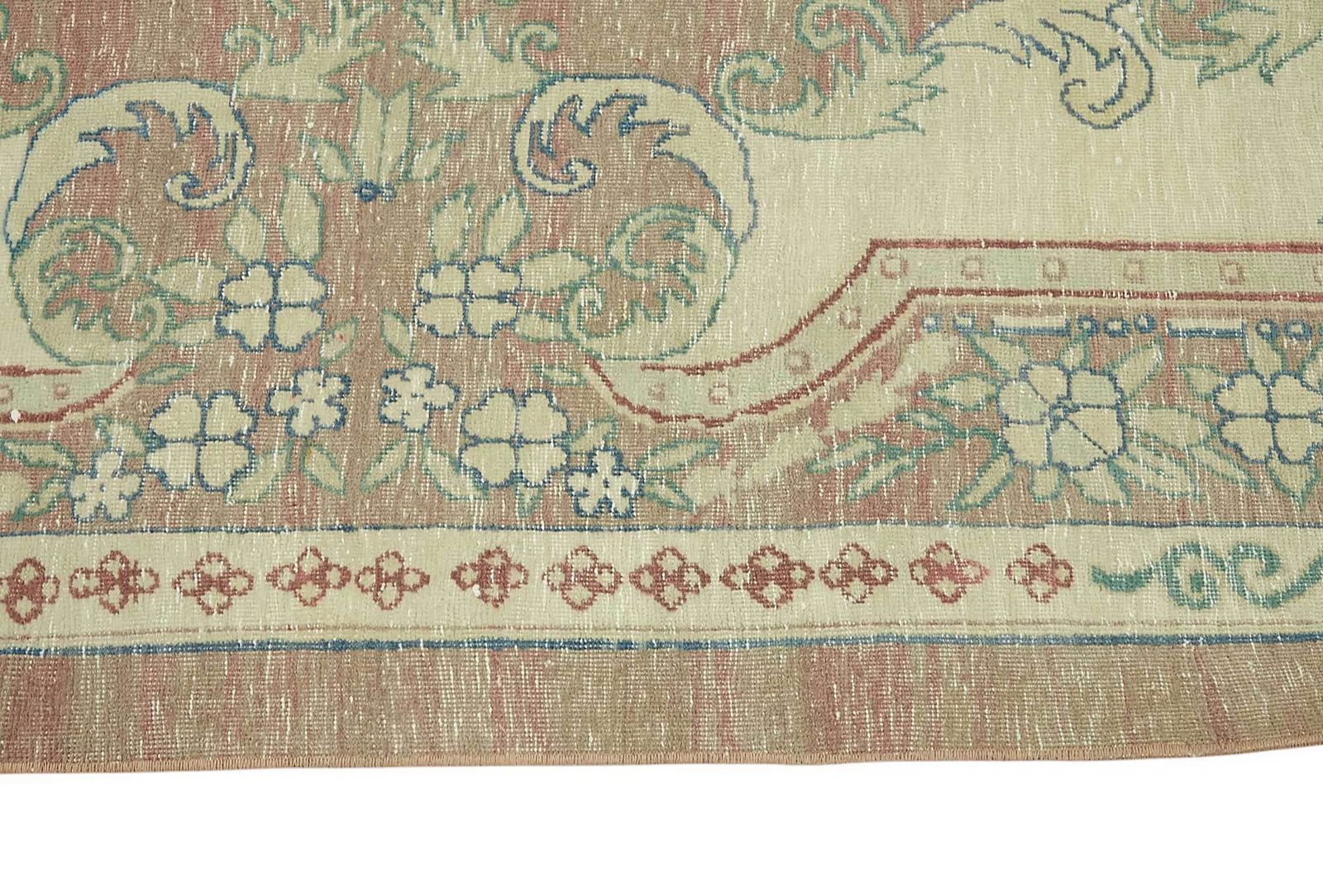 Vintage Hand Knotted Large Area Rug 236 Cm X 360 Cm photo vintage