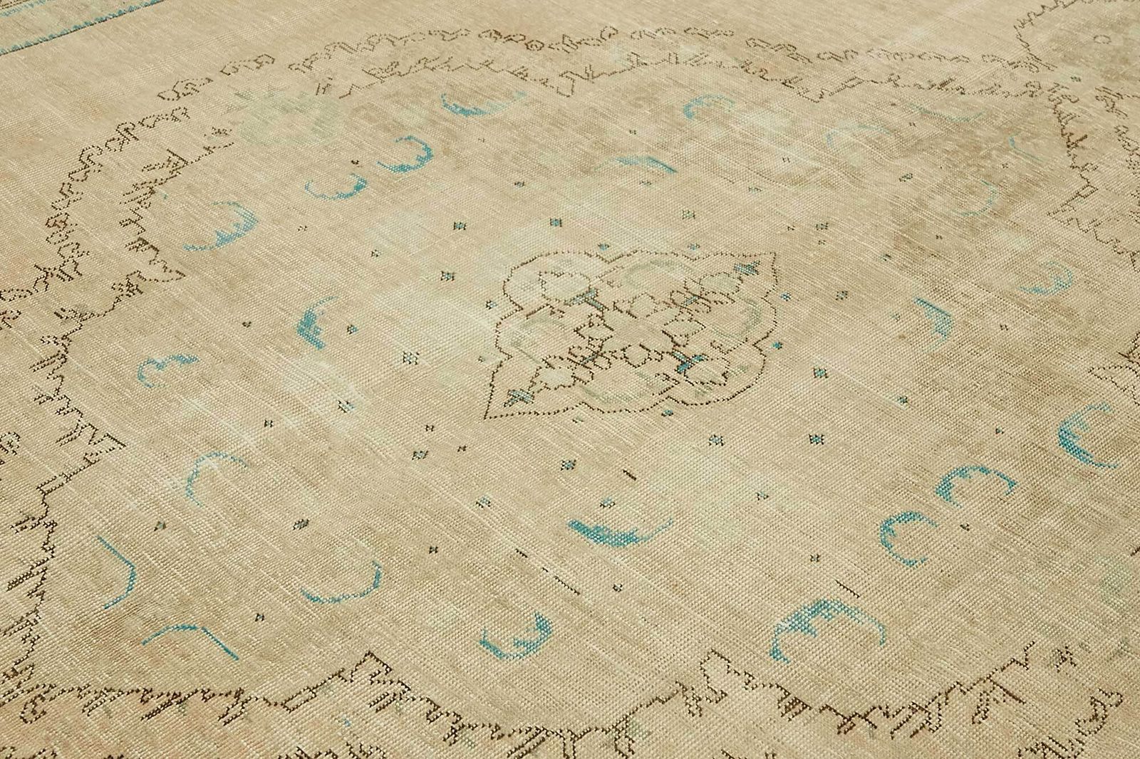 Vintage Hand Knotted Rug 290 Cm X 374 Cm photo 2582.0