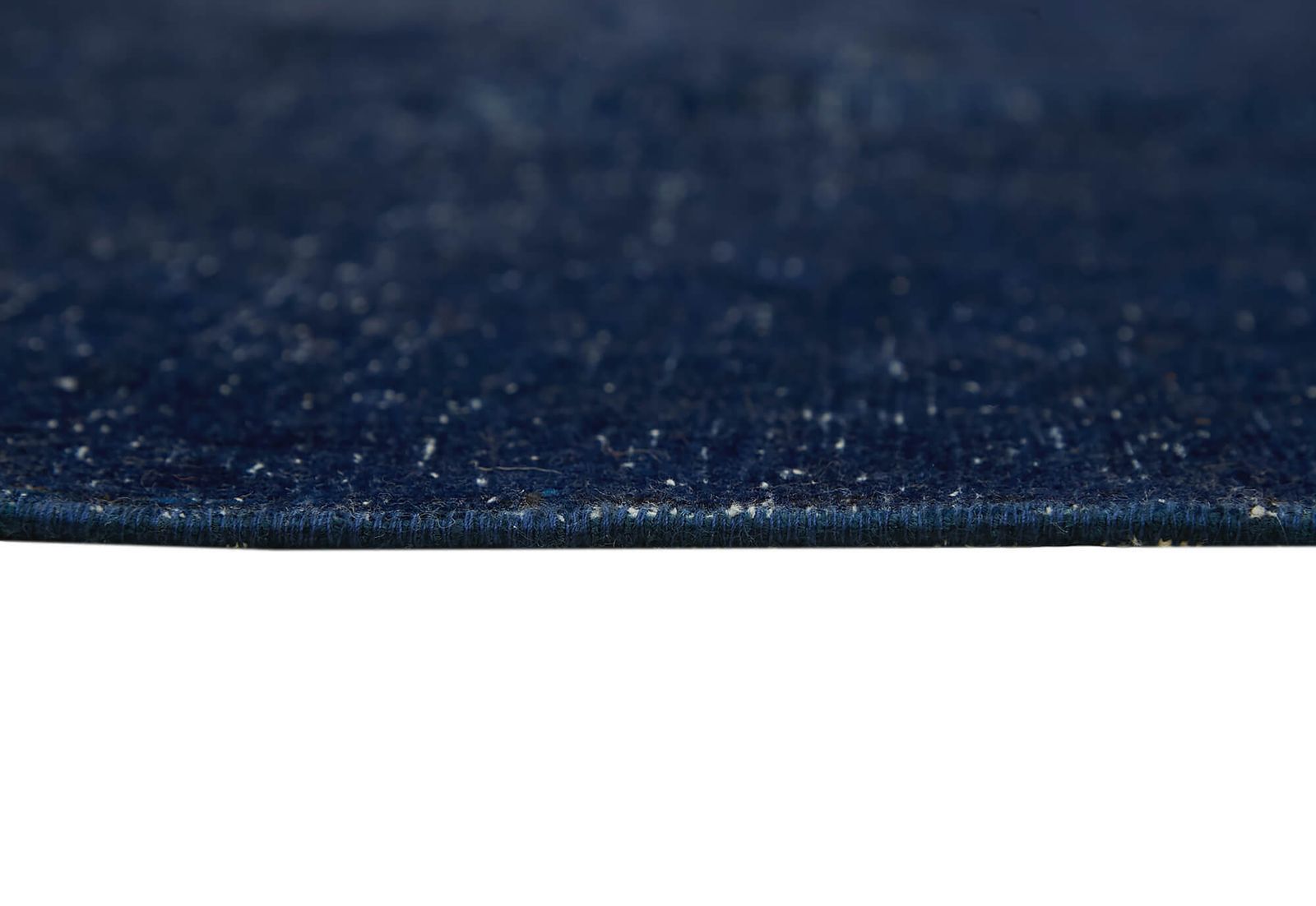 Handmade Blue Overdyed Large Area Rug 280 Cm X 373 Cm photo vintage