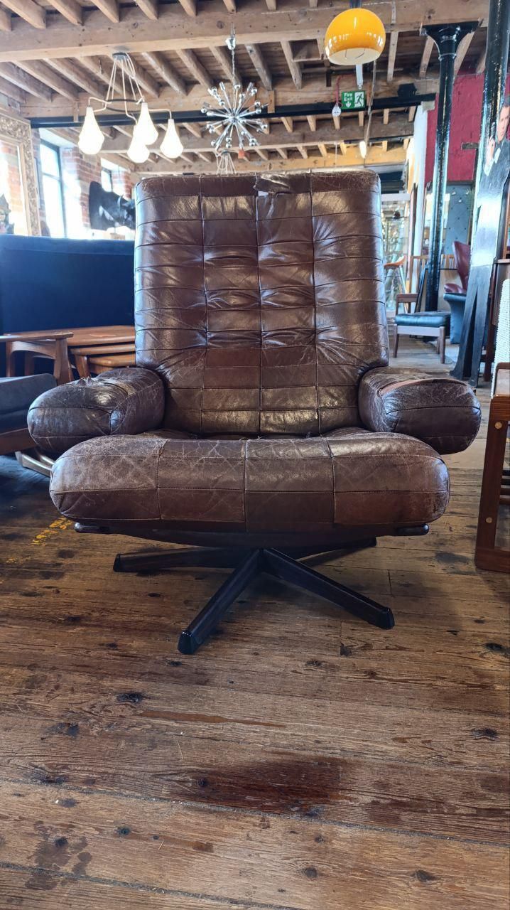 Göte Möbler 1960s Lounge Chair & Ottoman – Swedish Mid Century Modern photo furniture