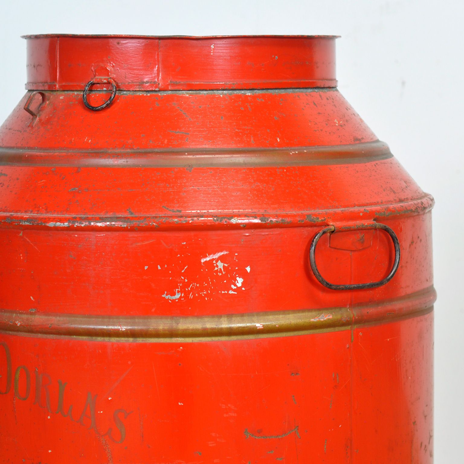 Large Metal Coffee Tin By J.C. Dorlas, Circa 1920 photo for sale