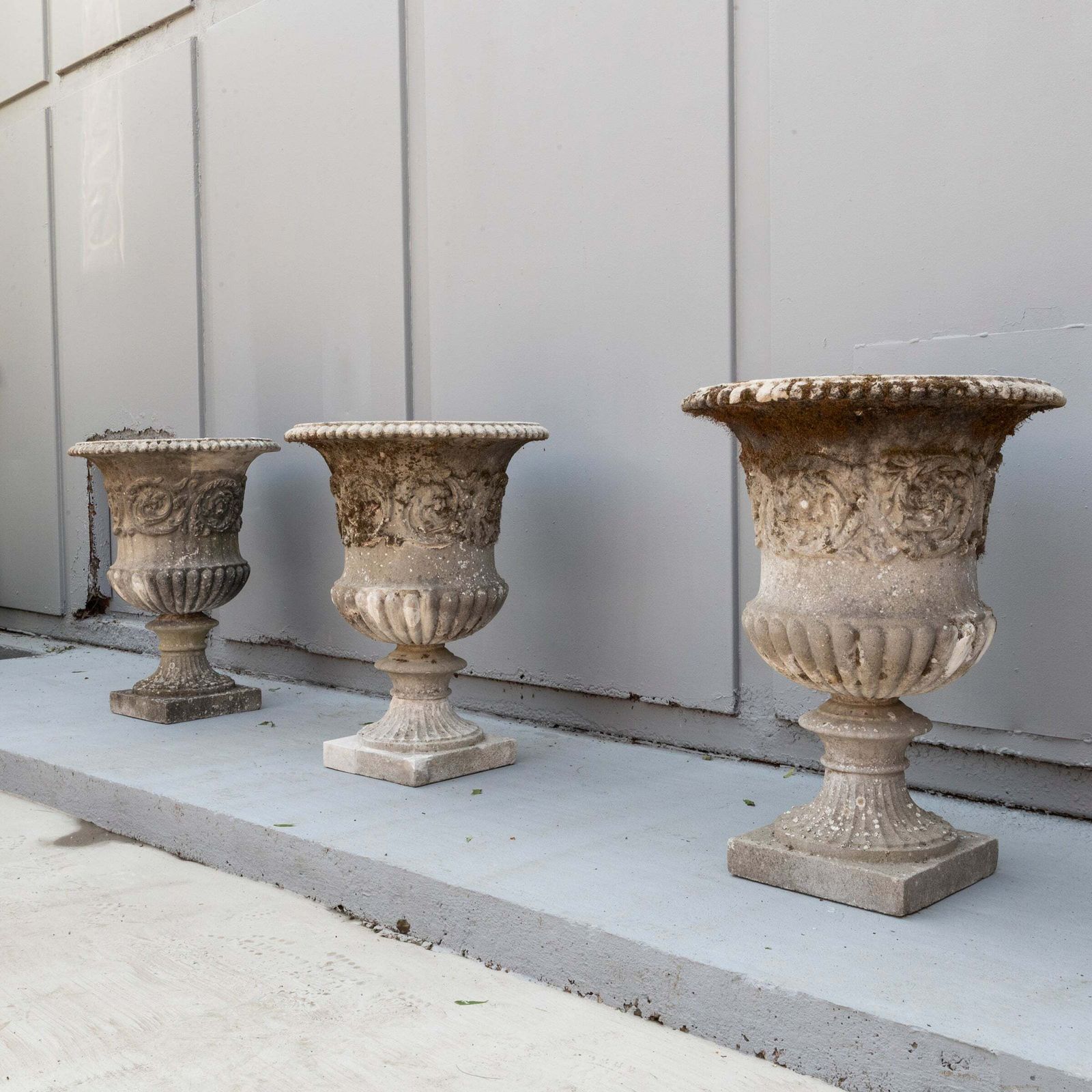 photo for sale Antique Stone Urns | 3 Available