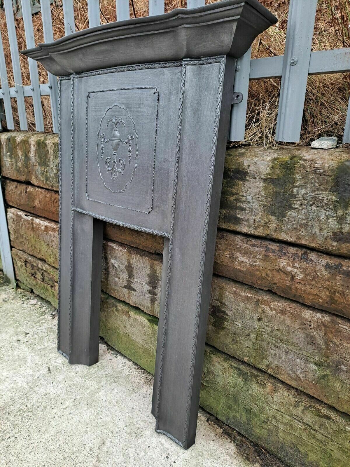 Victorian Edwardian Cast Iron Combination Fireplace