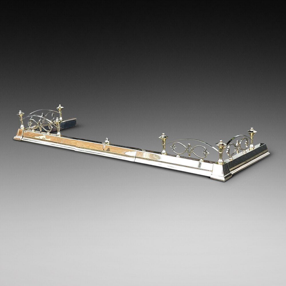 19thc Brass Extending Fender, 1800s
