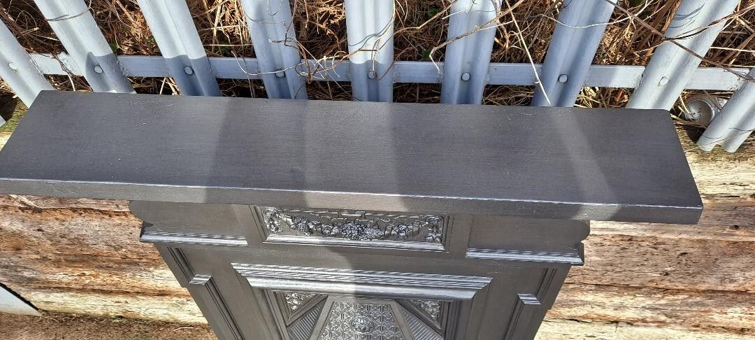 Victorian Cast Iron Combination Fireplace Original  Antique  Fireplace Surround photo 795.0