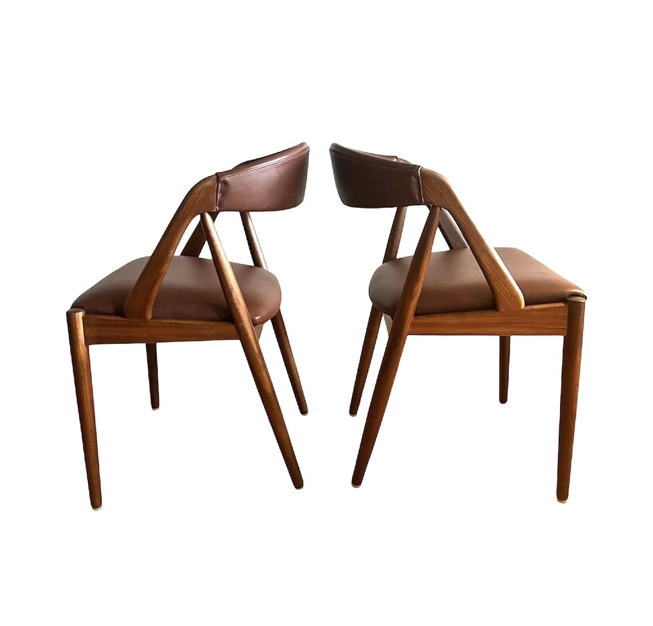 Pair Of Mid Century Chairs By Kai Kristiansen photo furniture