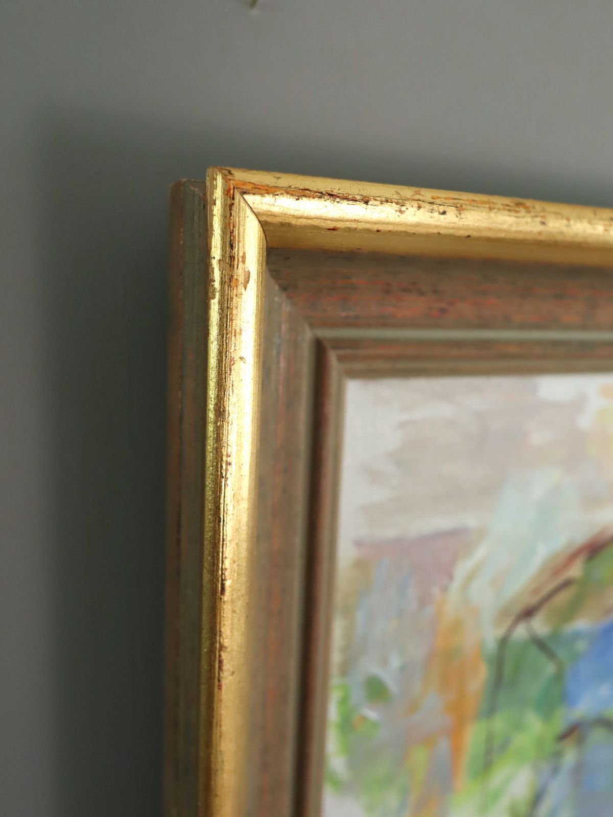 Chair By The Archway Oil Painting photo buy