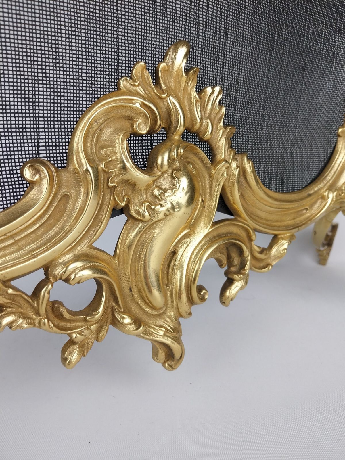 Gilt Bronze Fire Screen, 1900s photo buy