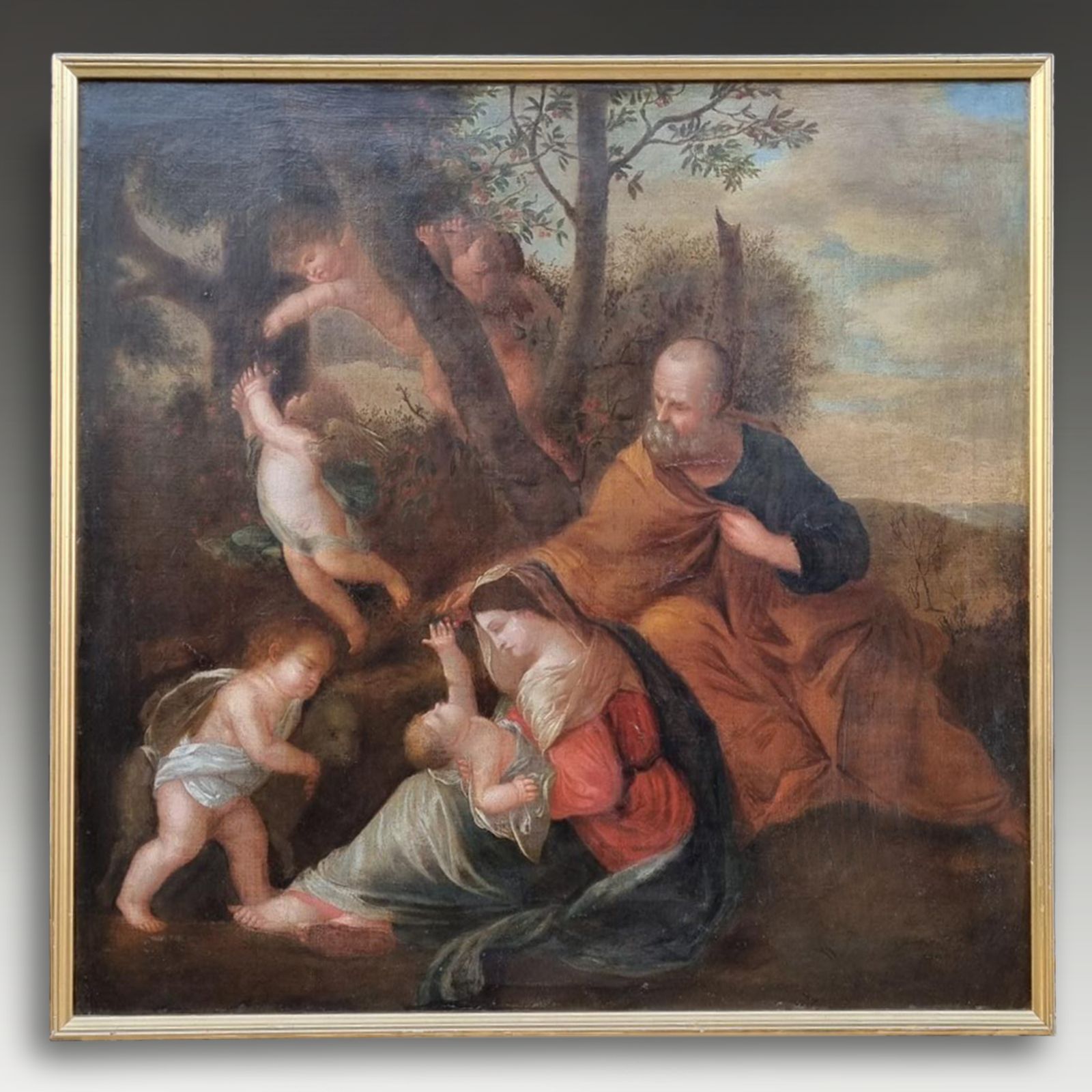 Old Master Painting  Circle Of Karel Philips Spierincks (1600 1639)  105cm H