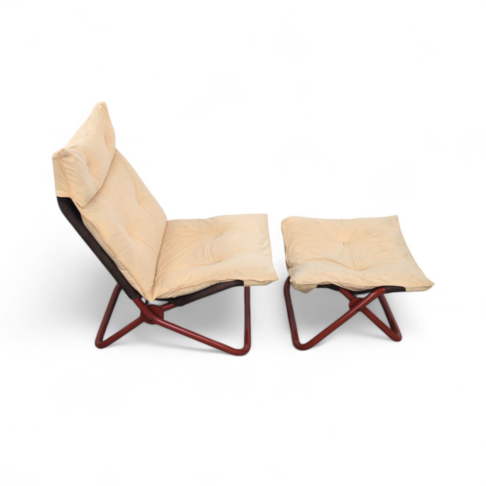 Furniture "Open" Folding Lounge Chair By Jan Dranger And Johan Huldt For Innovator, 1970s photo