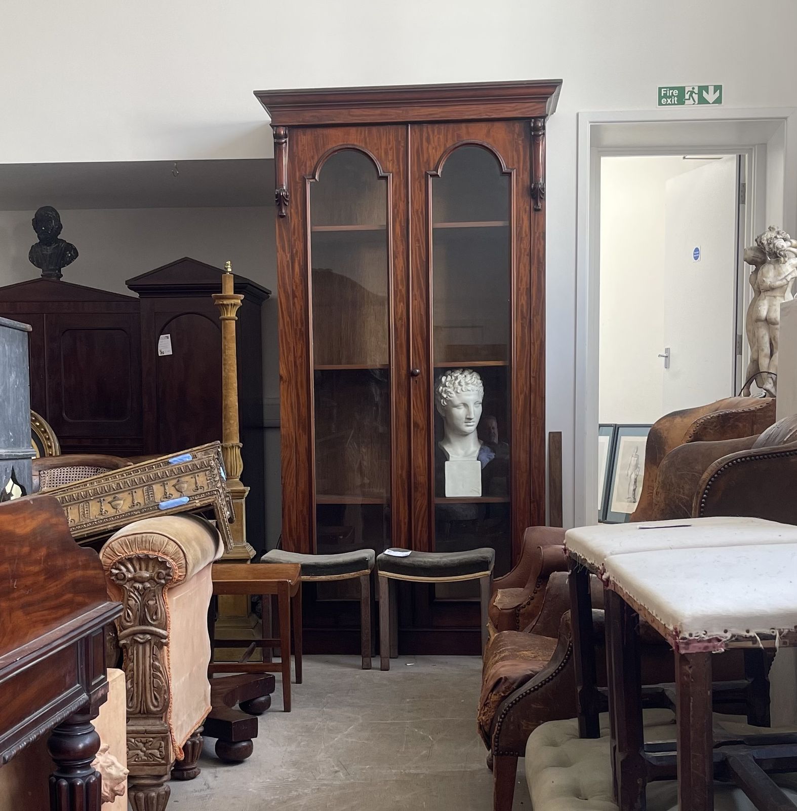 19th Century Display Cabinet, 1800s photo 1800.0