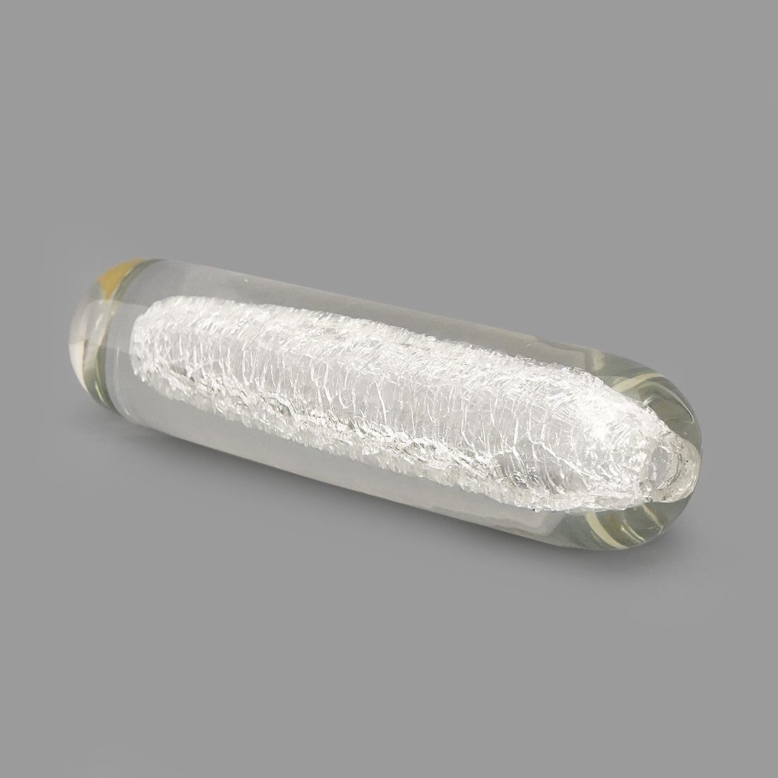 Clear Glass Vase By Alfredo Barbini For Barbini, 1970s photo buy