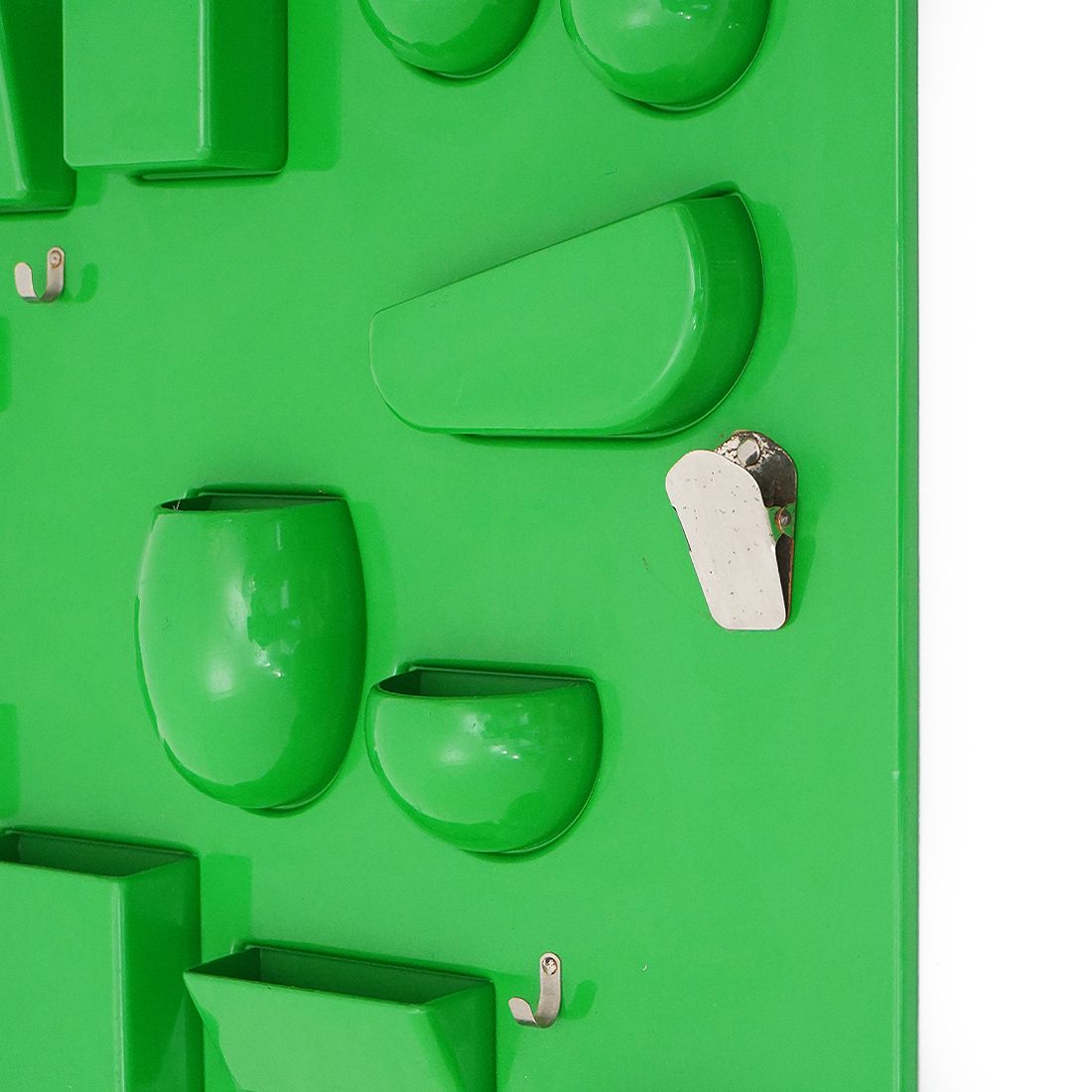Green “Utensilo” Wall Organizer By Dorothee Becker Maurer For Design M, 1970s photo Furniture