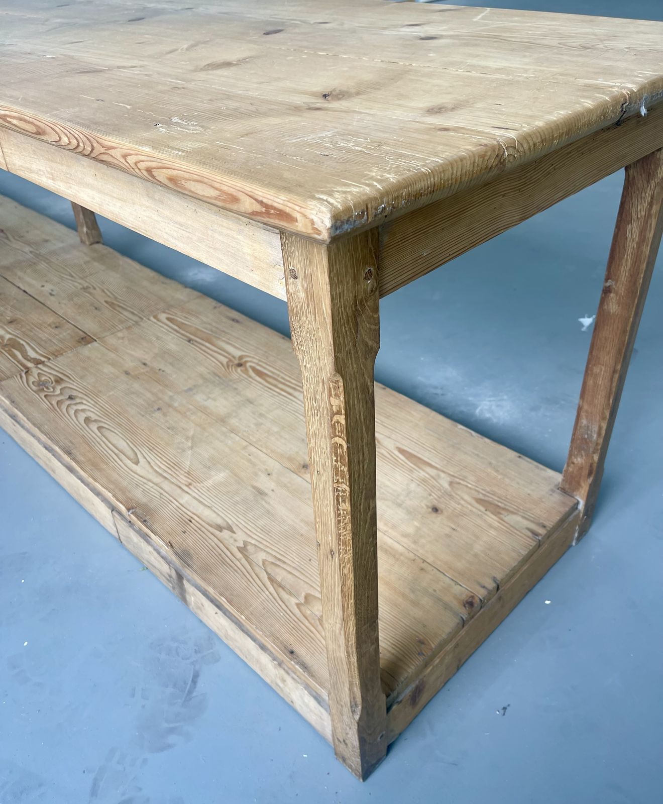 Antique French Drapers Table, 18th Century And Earlier